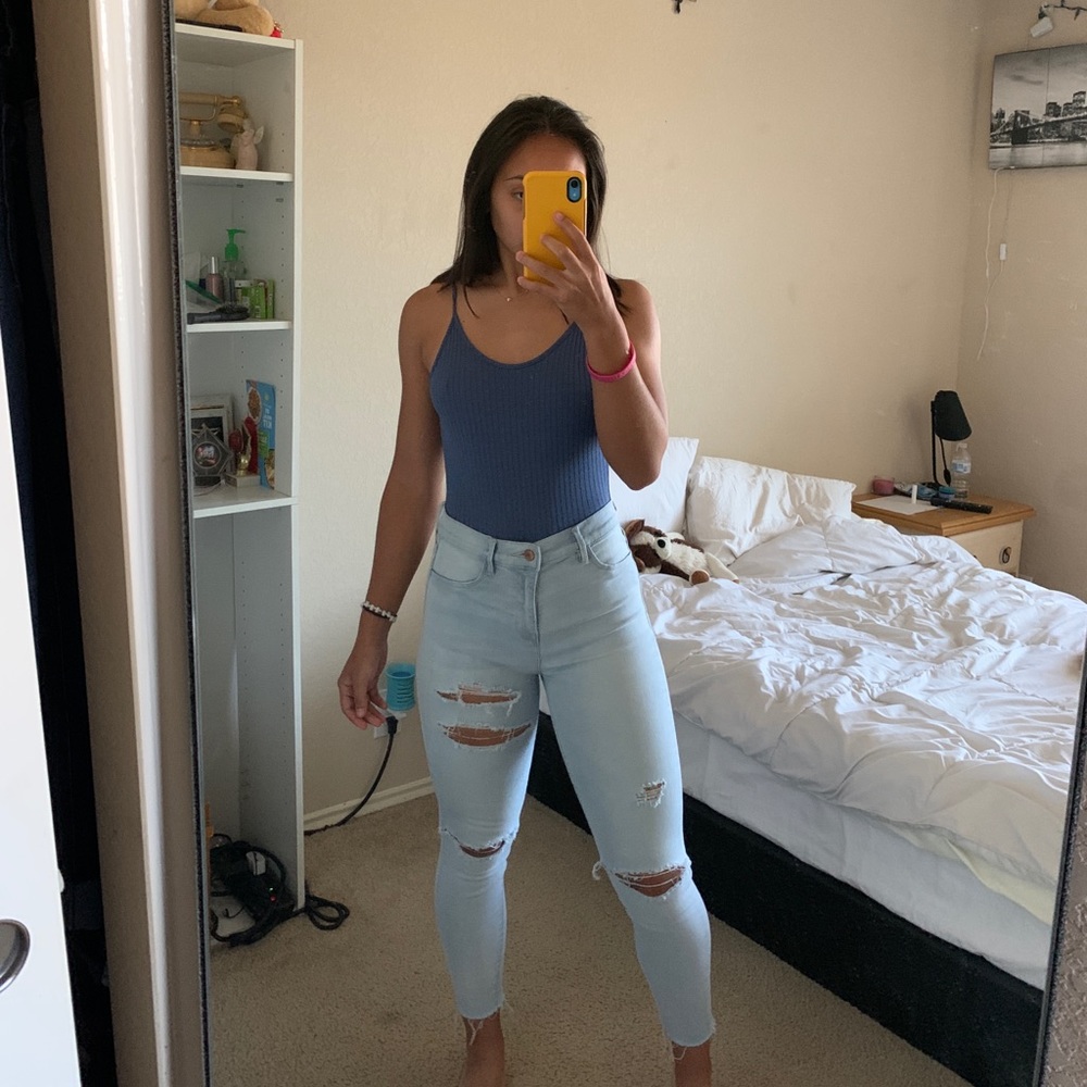 Pacsun highwaisted ankle jeans